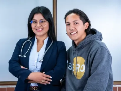 Estudiantes de la carrera fonoaudiología